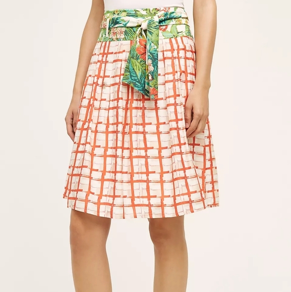 ANTHROPOLGIE County Fair Skirt Size 4 - Picture 1 of 8